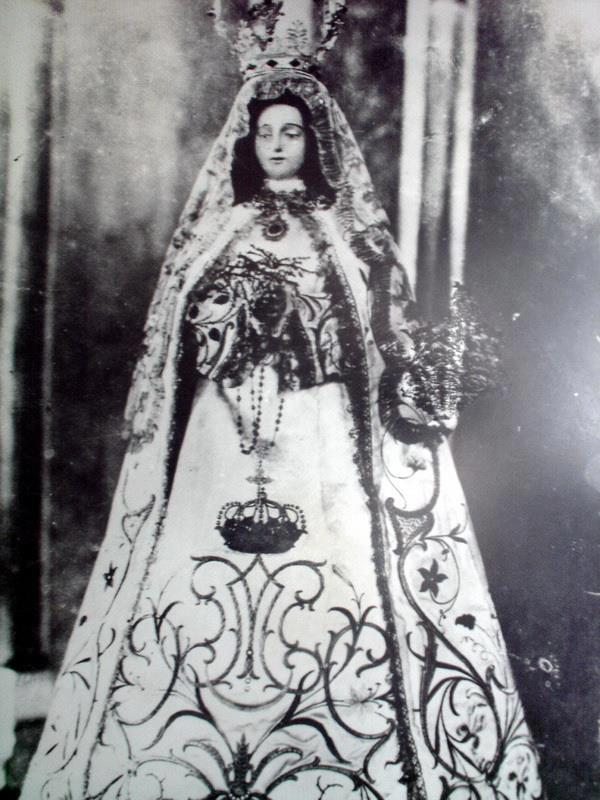 Virgen del Valle fotografía tomada en 1931