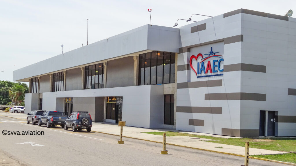 Terminal Internacional del Aeropuerto Arturo Michelena de Valencia, uno de los principales centros de conectividad aérea en Venezuela tras los terremotos de 2026
