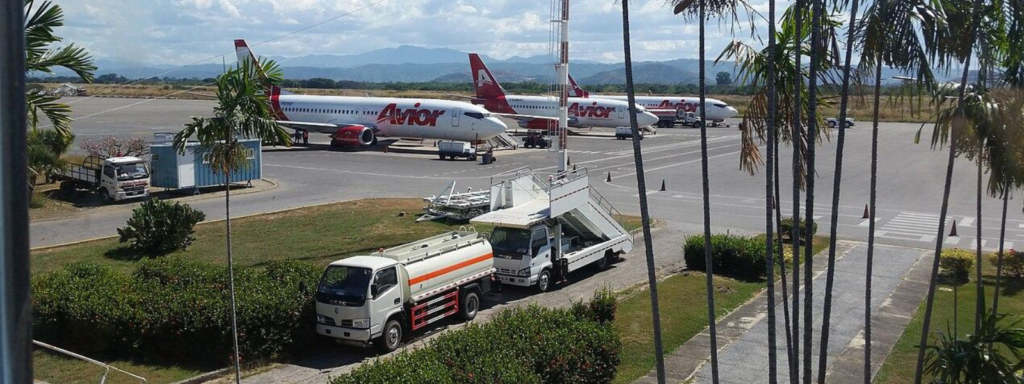 Aeropuerto Internacional Arturo Michelena en Valencia durante las operaciones aéreas tras los terremotos de junio de 2026