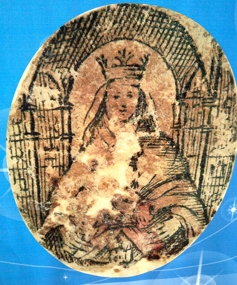 Reliquia original de la Virgen de Coromoto, símbolo de la fe y la identidad espiritual de Venezuela.